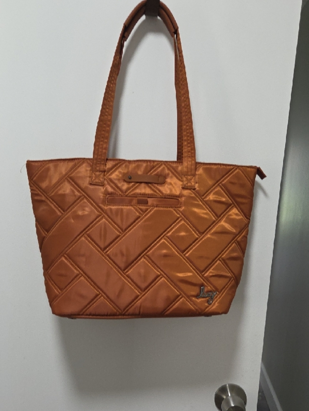 lug Quilted Nylon Skyliner Tote Great For Travel - Picture 10 of 10